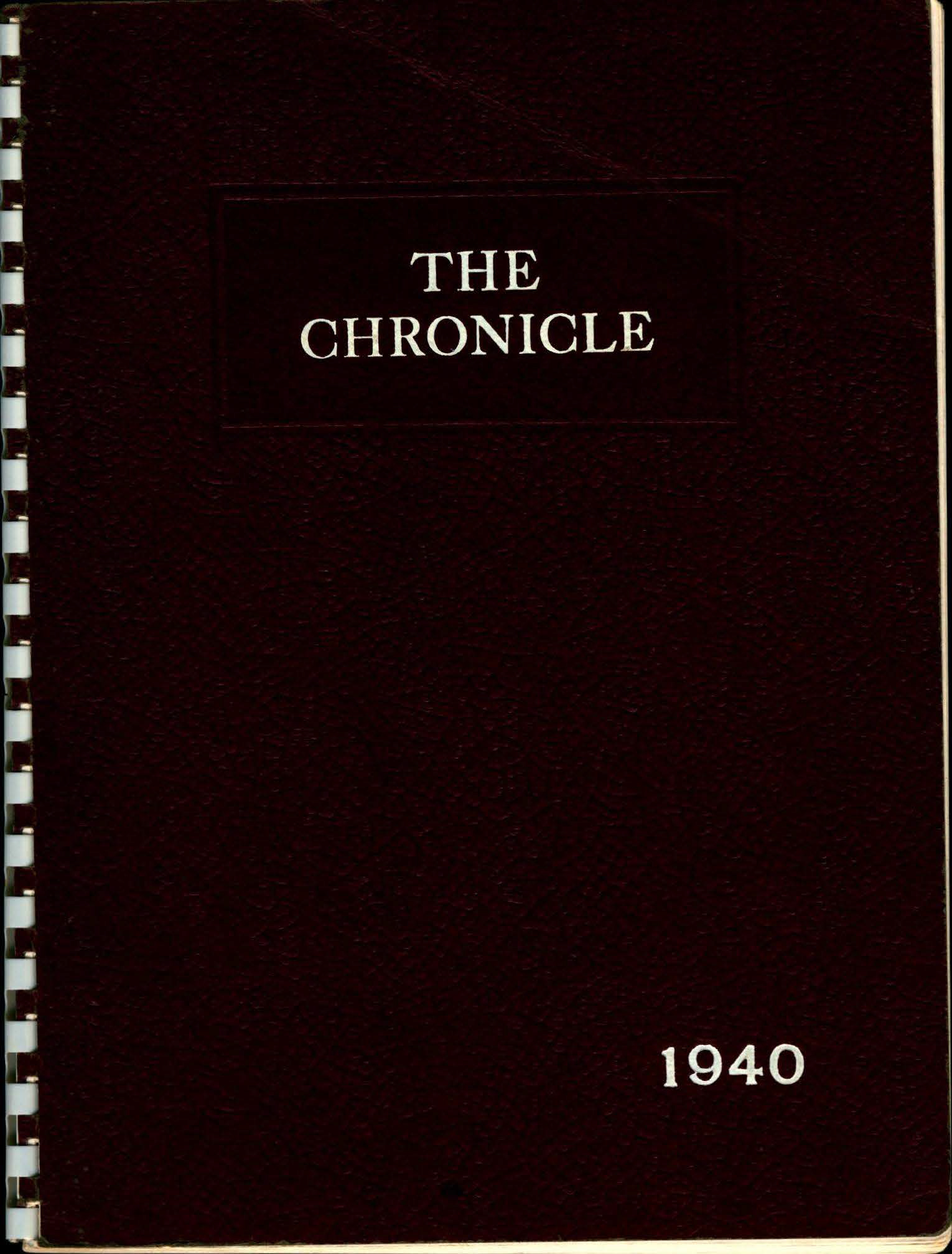 1940 Chelmsford High Yearbook 1