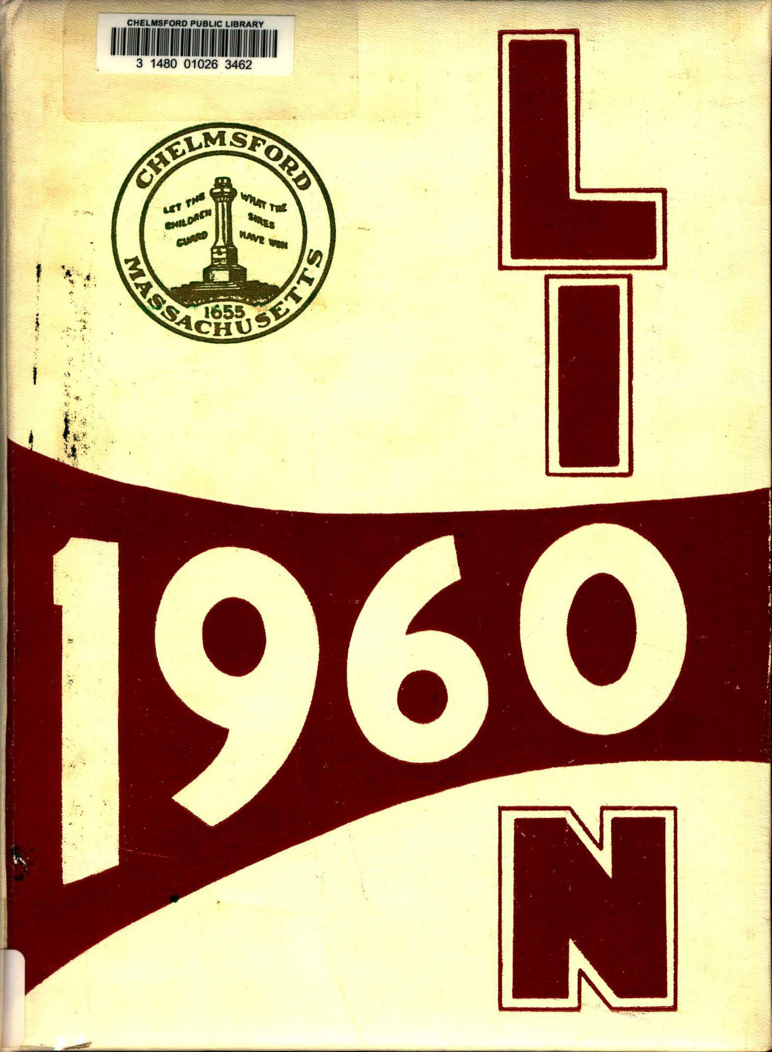 1960 Chelmsford High Yearbook 1