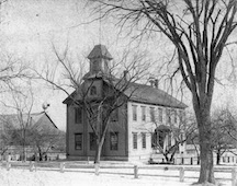  Center High Grammar School House dated Mar 26 1895